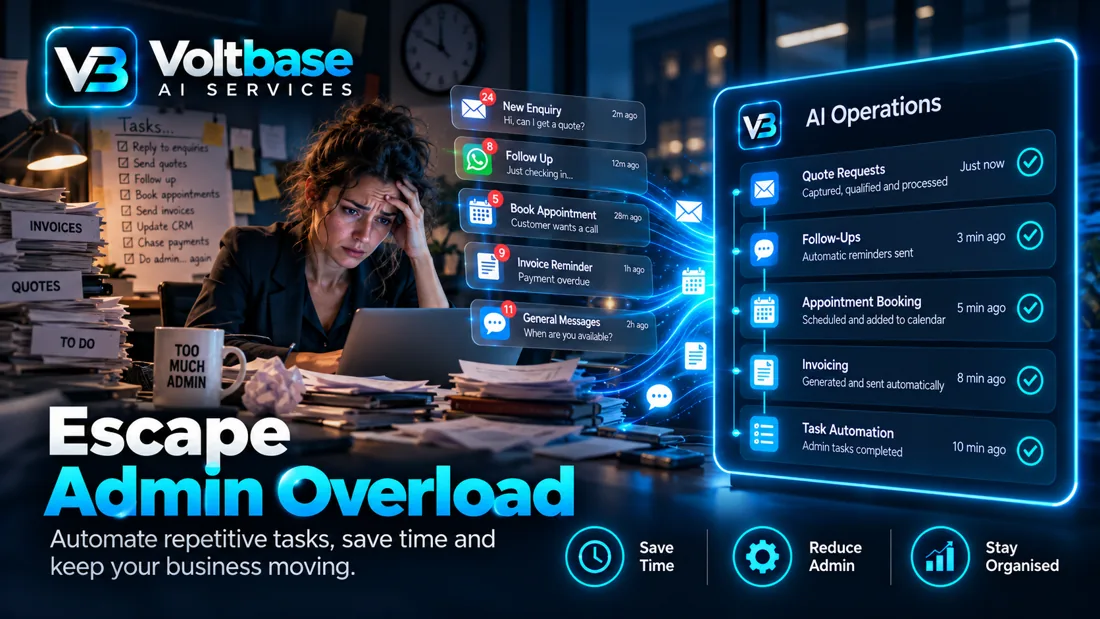Automated business operations from messages to appointments
